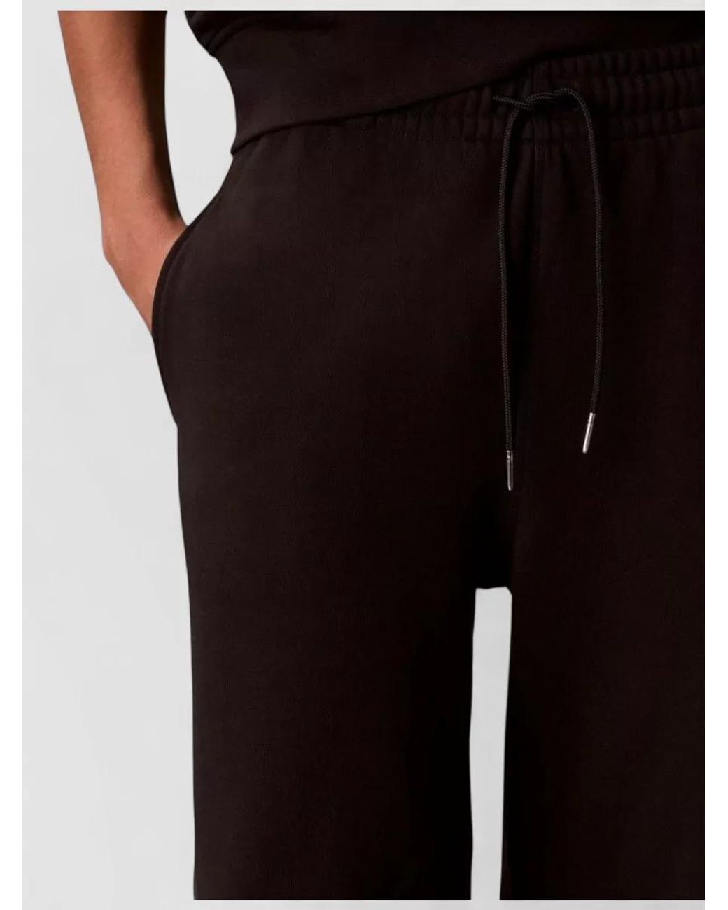 Calvin Klein Black Cotton Lounge Trousers