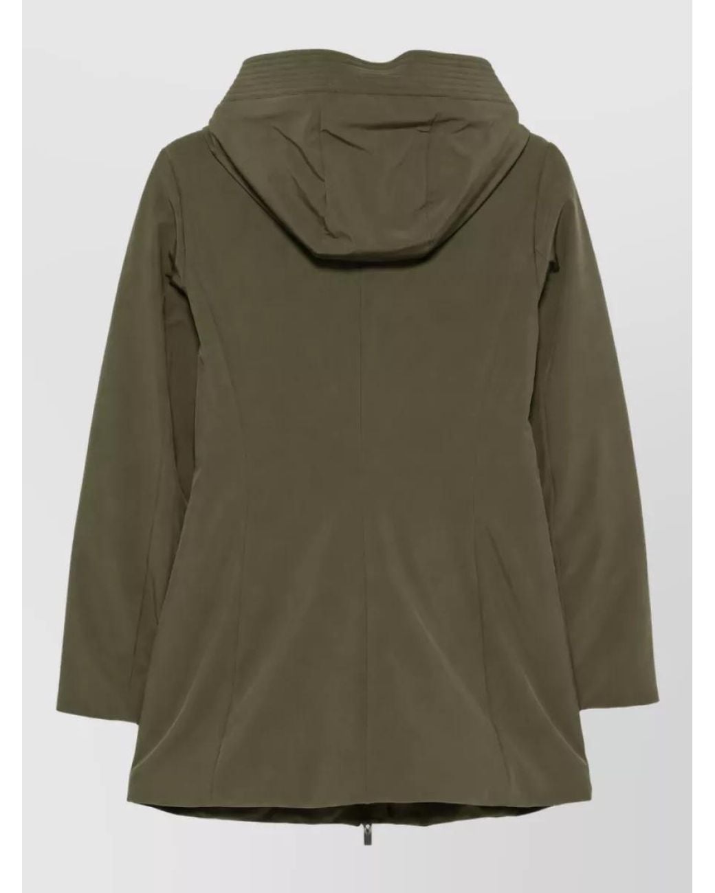 Woolrich Green Down Parka Jacket