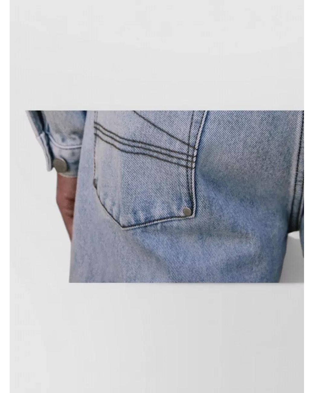 Entire studios Blue Denim Straight-Leg Jeans for men