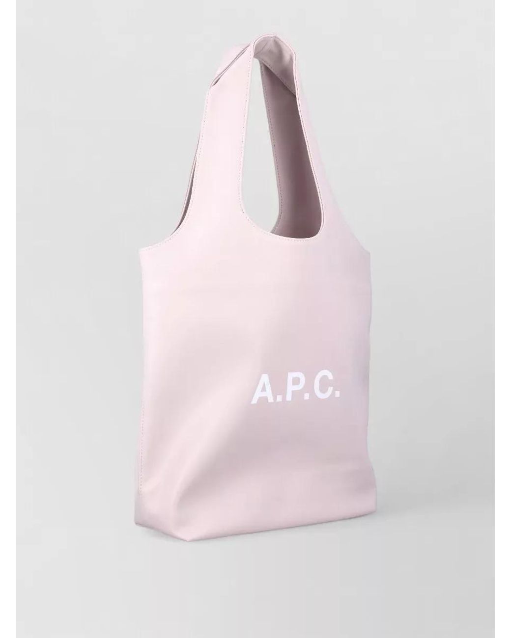 A.P.C. Pink Ninon Small Tote Bag