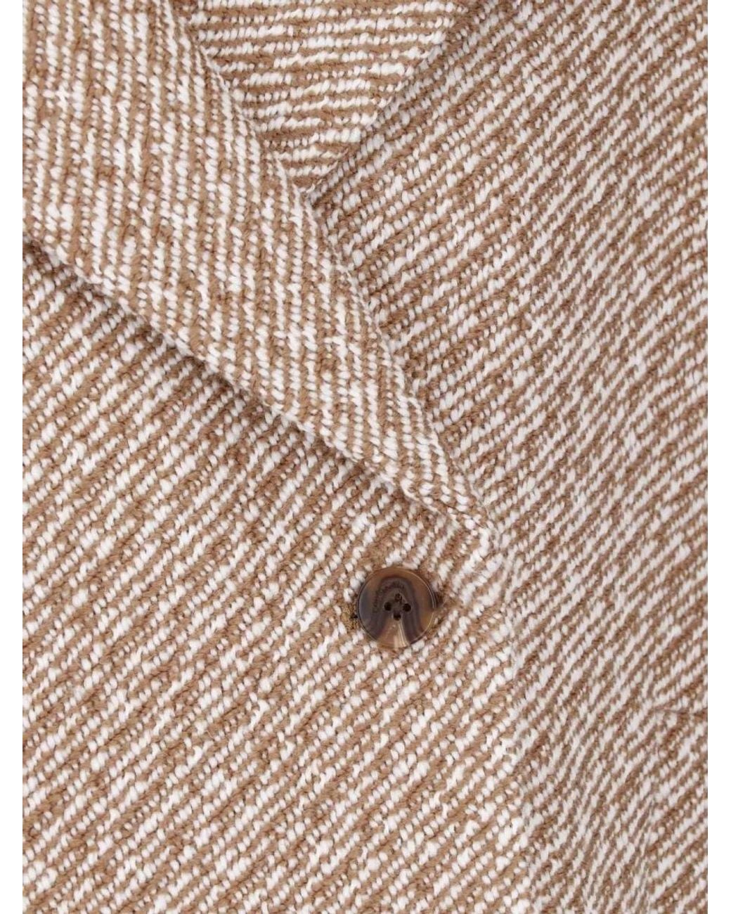 Calvin Klein Brown Double Breasted Coat