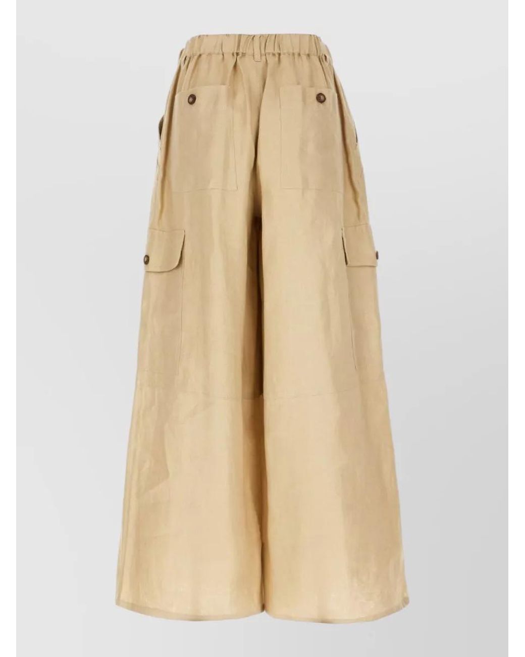 Weekend by Maxmara Natural Linen Tailored Shorts