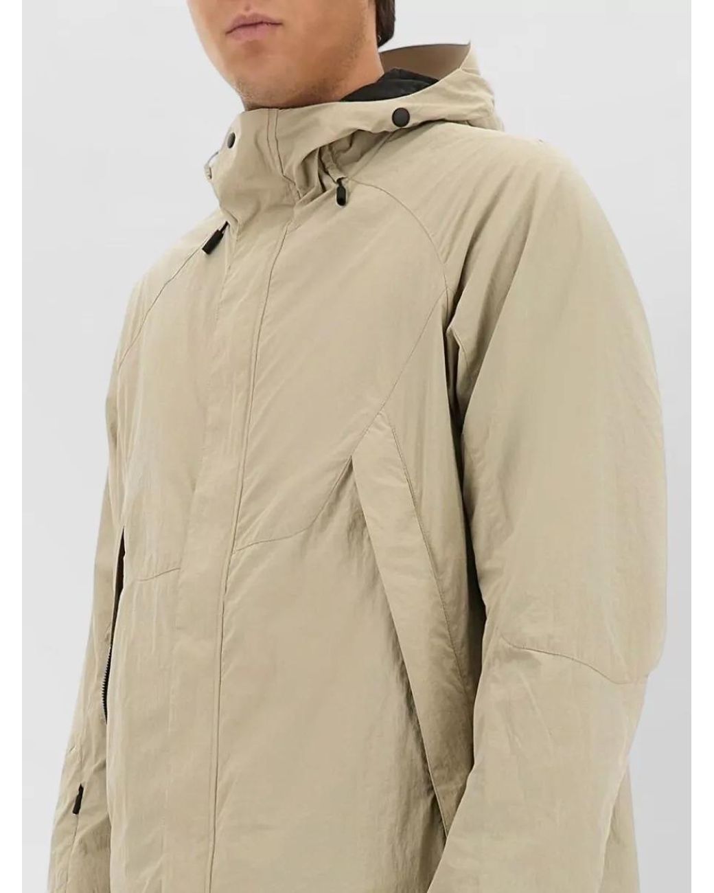 JG1 Natural Nylon Parka for men