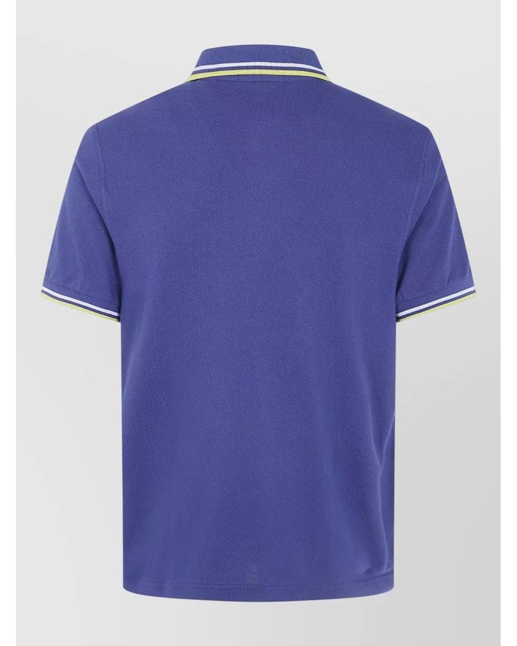 Fred Perry Blue Cotton Polo Shirt for men