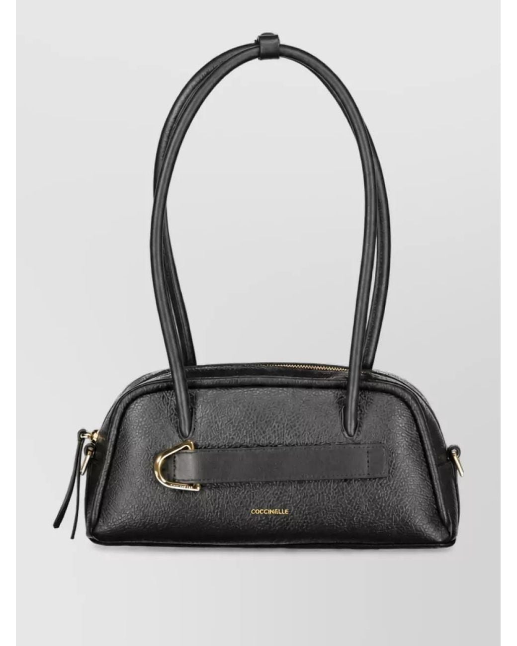 Coccinelle Black Leather Mini Bag