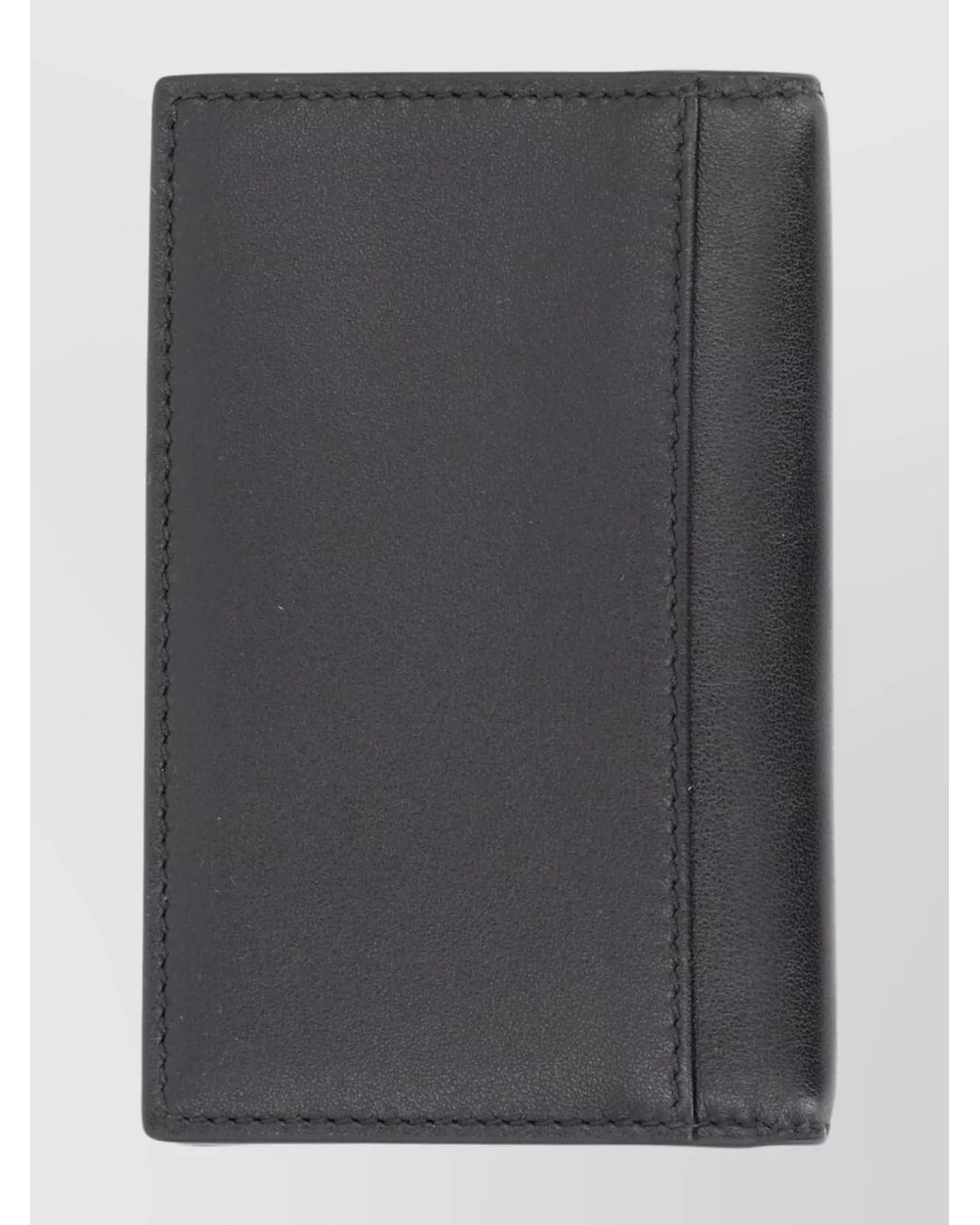 Gucci Black Leather Long Card Holder for men