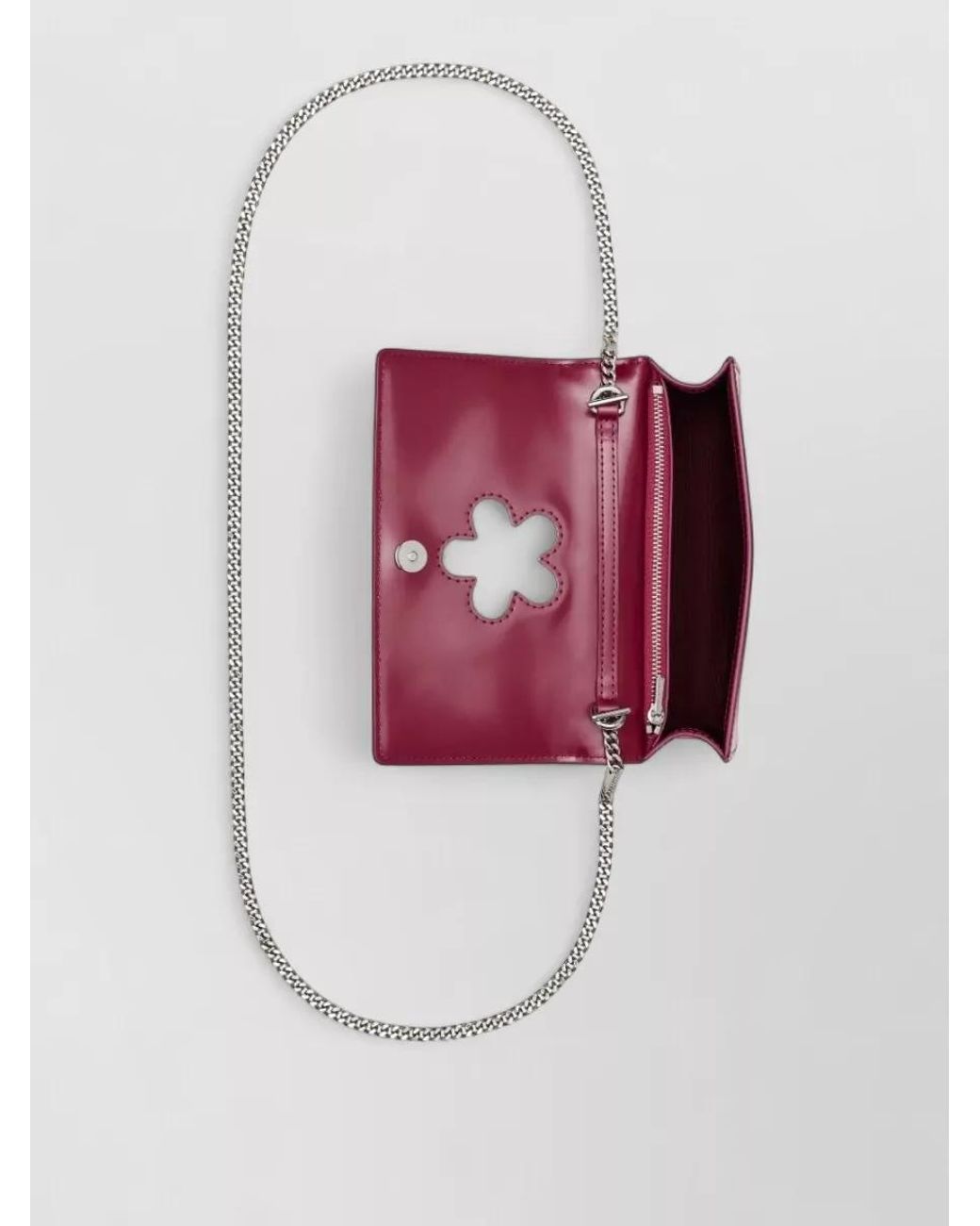 Marc Jacobs Purple Mini Leather Shoulder Bag