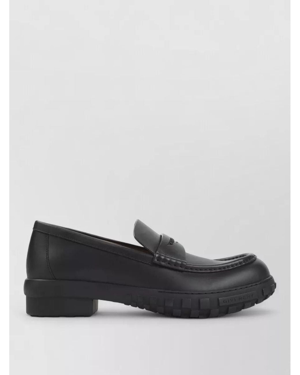 Givenchy Black Calf Leather Loafers for men