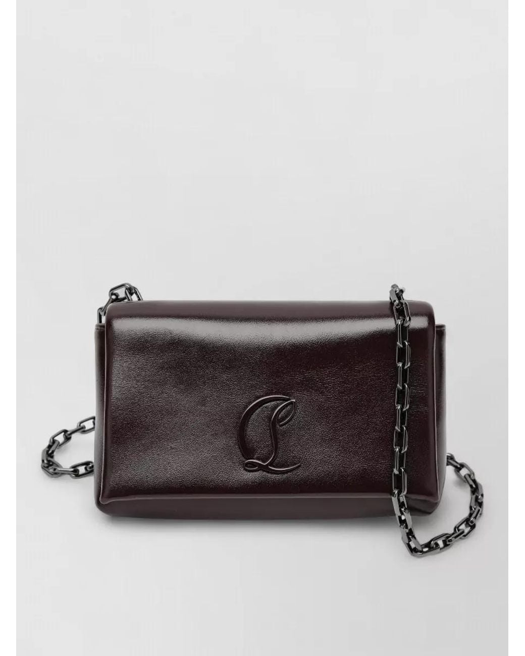 Christian Louboutin Black Loubi54 Cross-Body Bag