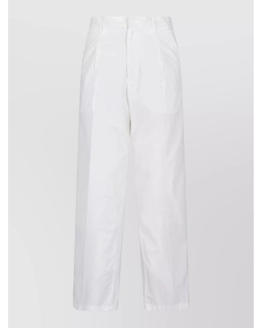 Auralee White Straight-Leg Tailored Shorts for men