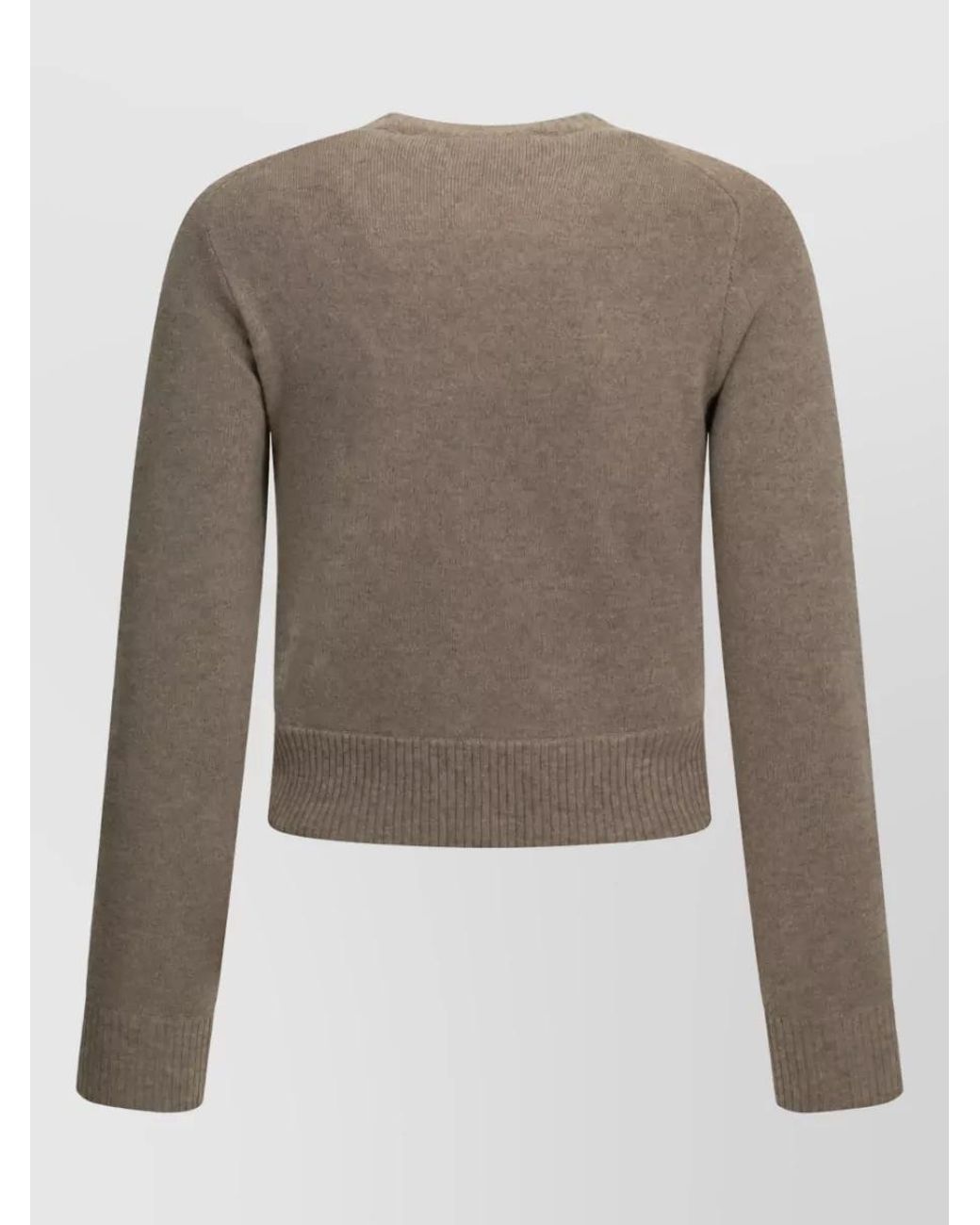 Max Mara Multicolor Cashmere Wool Crew-Neck Sweater
