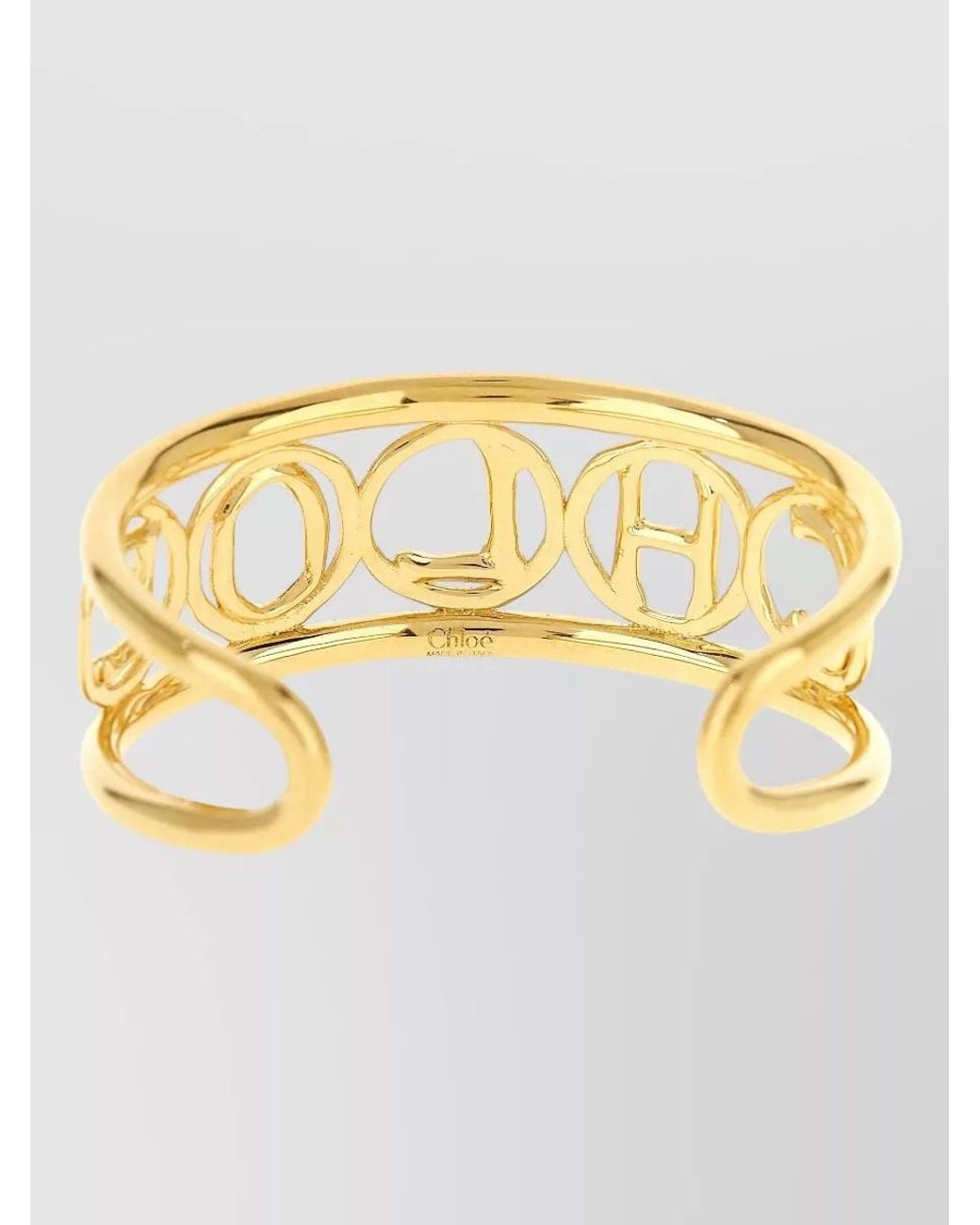 Chloé Metallic Metal Bracelet