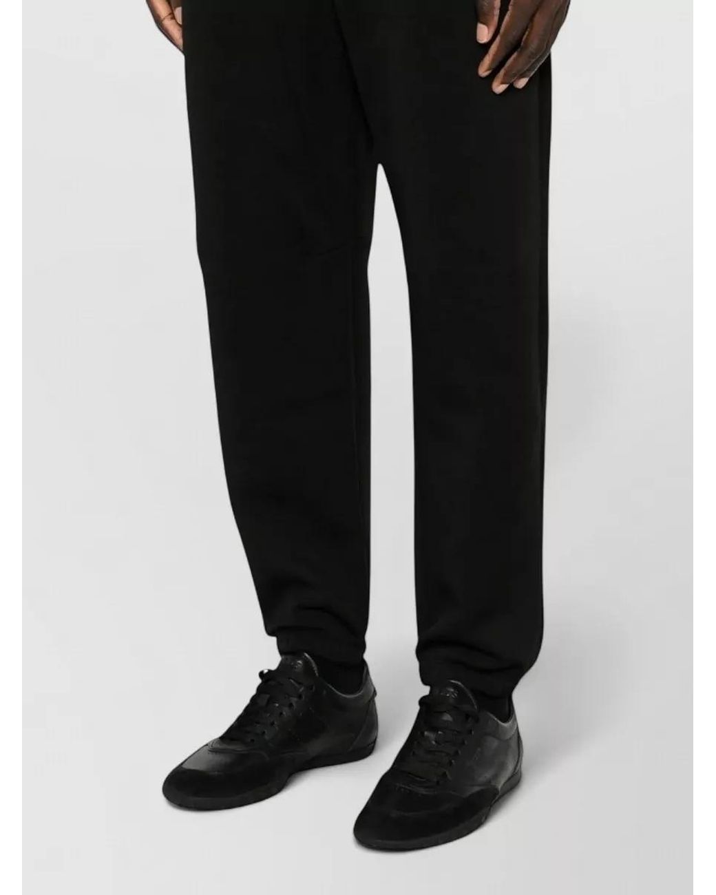Calvin Klein Black Logo-Print Track Pants for men