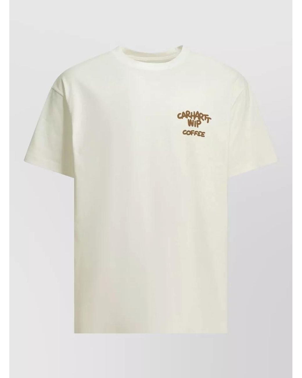 Carhartt White Short-Sleeve Cotton T-Shirt for men