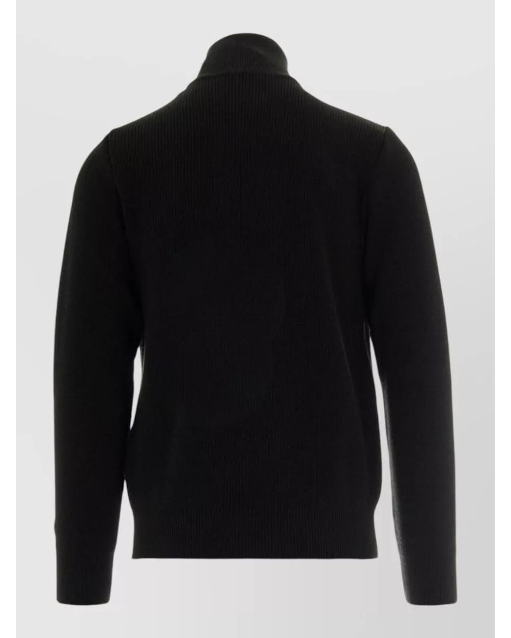 Paul & Shark Black Zip Jumper for men