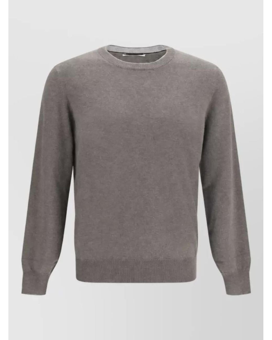 Brunello Cucinelli Gray Cashmere Tank Top for men