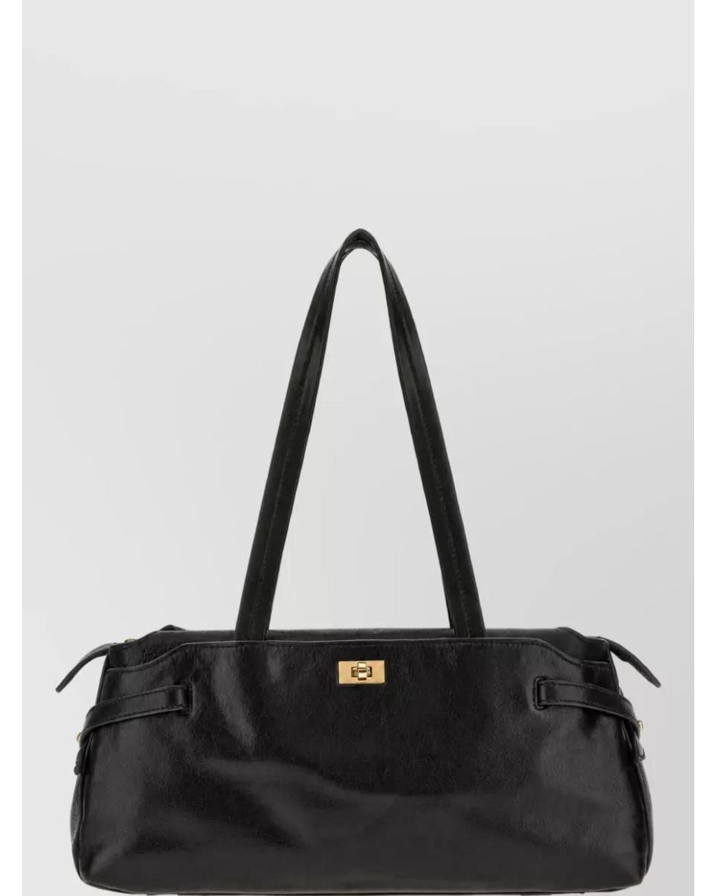 Anya Hindmarch Black Na Leather Tote Bag
