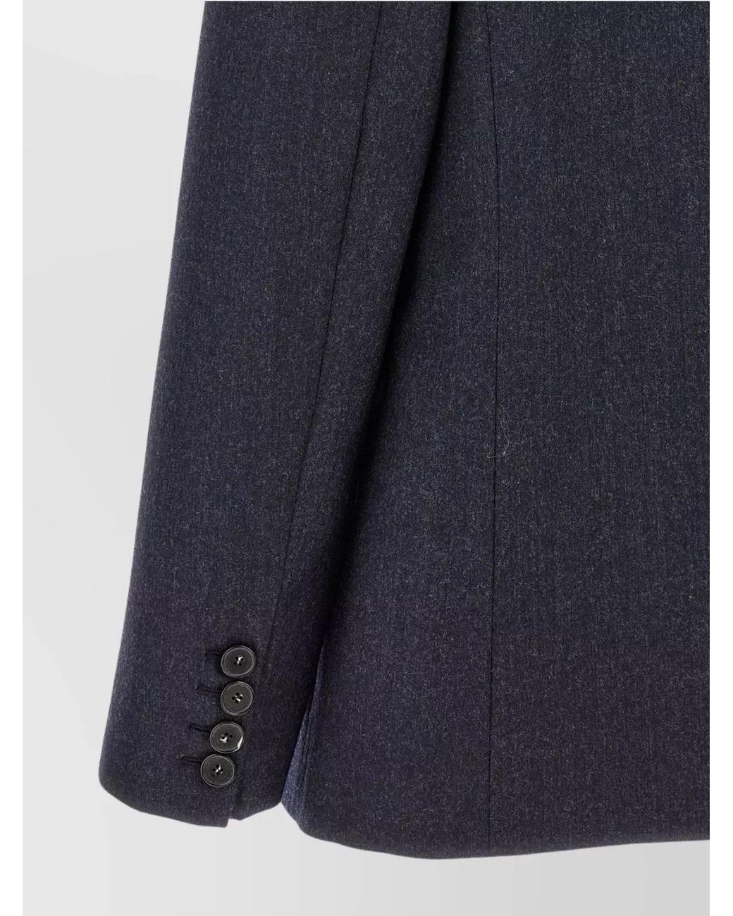 Stella McCartney Blue Single-Breasted Blazer