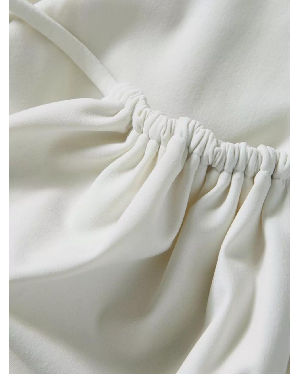 Saint Laurent White One-Piece Swimsuit