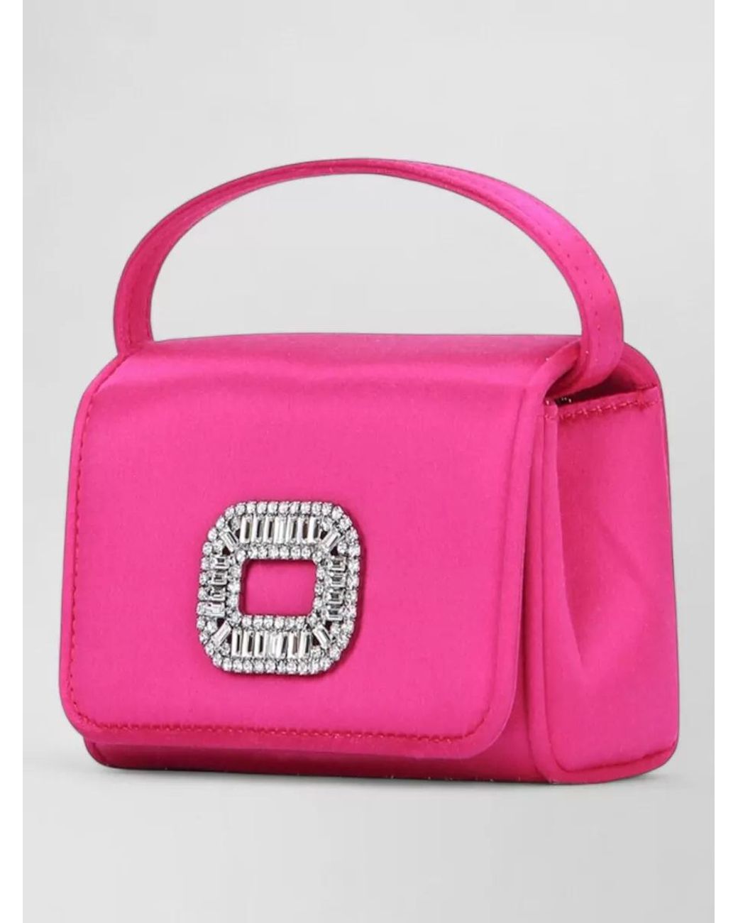 Roger Vivier Pink Pilgrim Nano Shoulder Bag