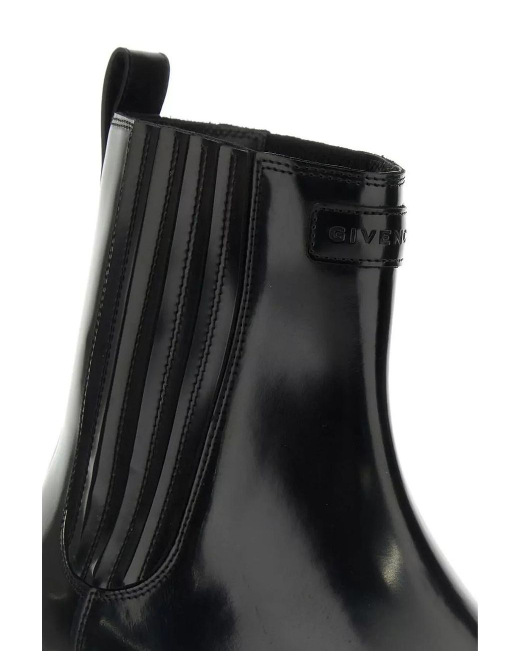 Givenchy Black Leather Boots for men