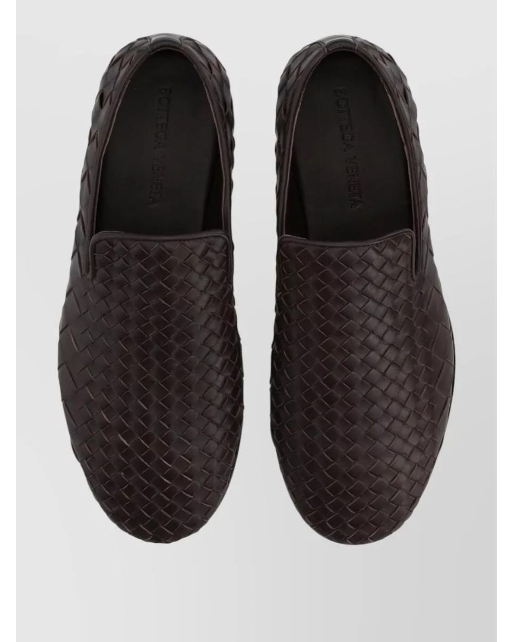 Bottega Veneta Brown Leather Loafers for men