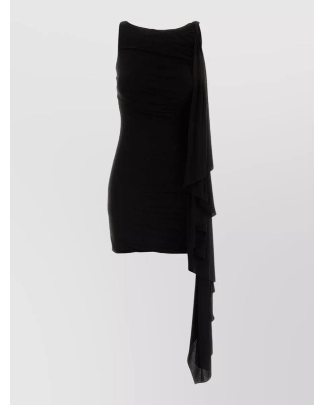 Alexander Wang Black Jersey Mini Dress