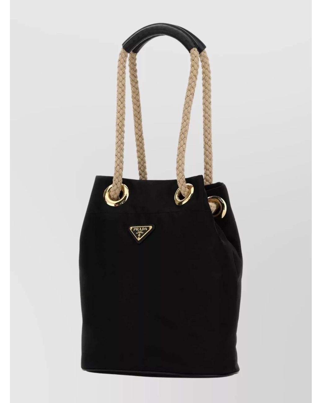 Prada Black Bucket Bags