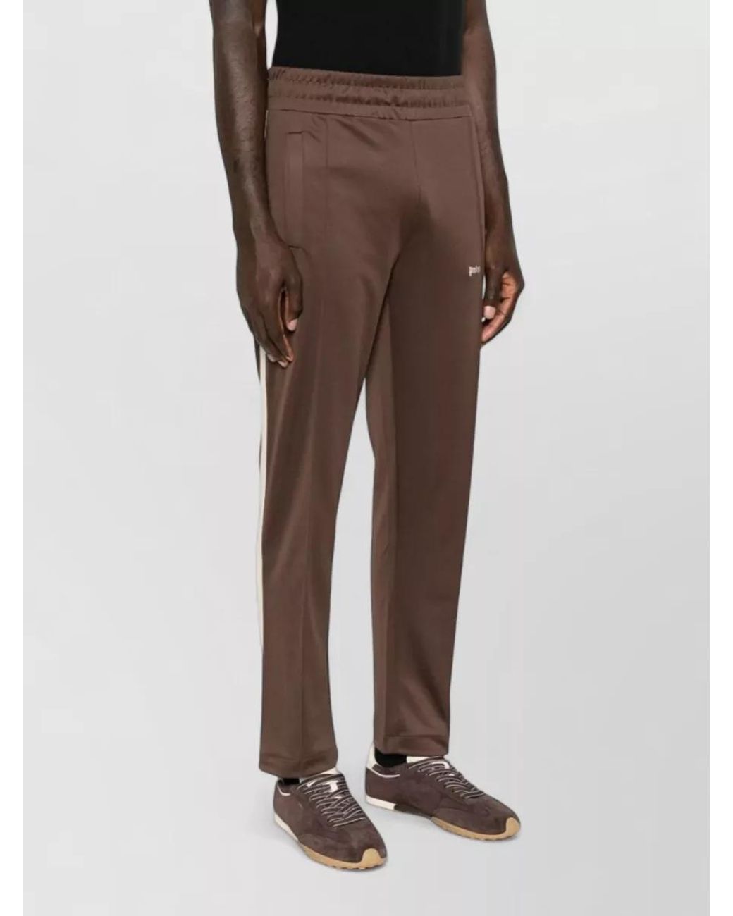 Palm Angels Brown Straight-Leg Track Pants for men