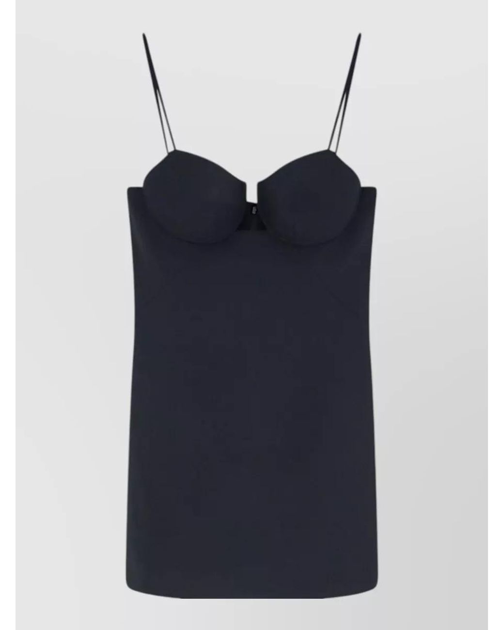 Givenchy Blue Satin Mini Dress