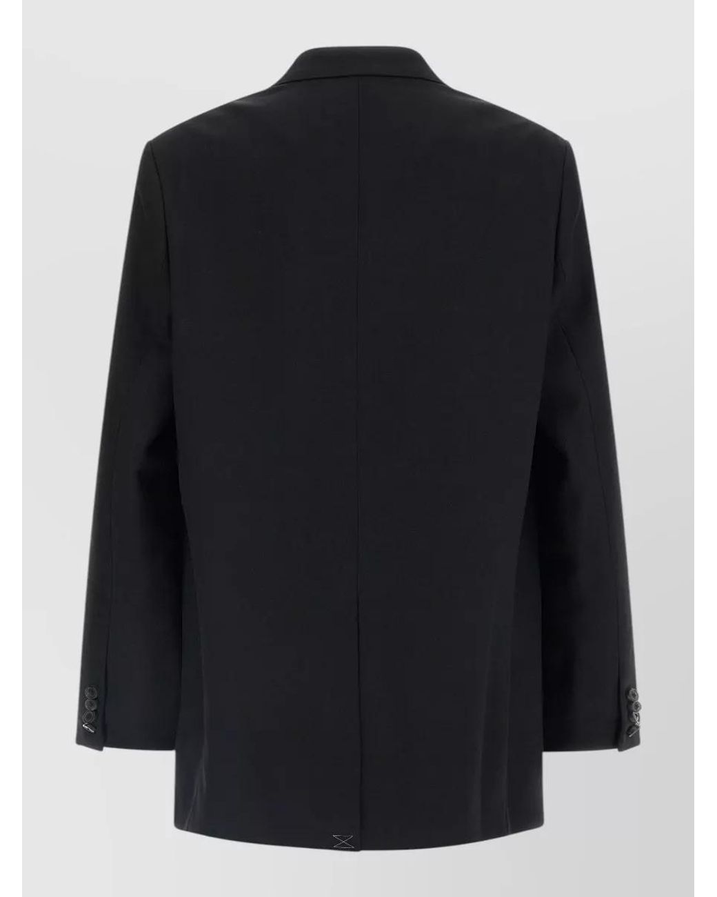 Dries Van Noten Black Wool Blazer for men