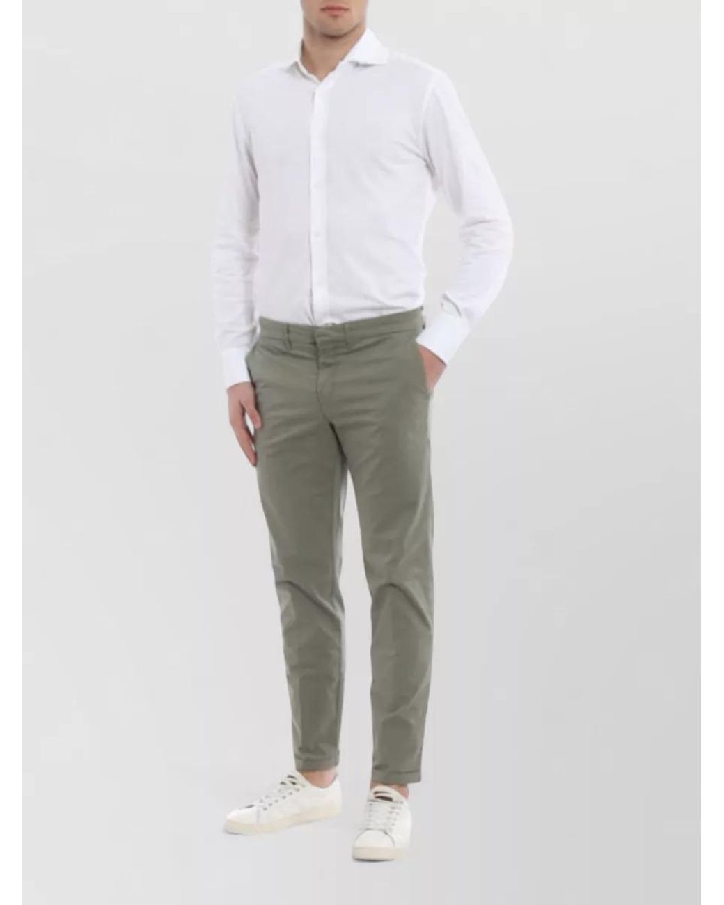 Fay Gray Slim-Fit Chinos for men