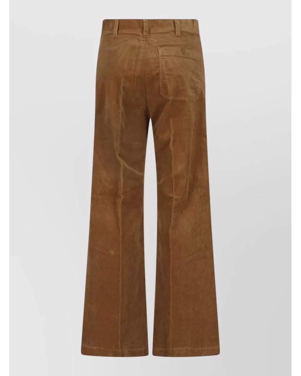 Polo Ralph Lauren Natural Corduroy High-Rise Flared Trousers