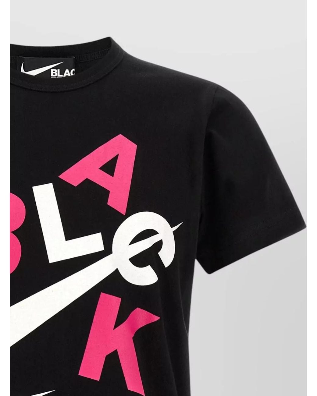 Comme des Garçons Black Cotton T-Shirt for men