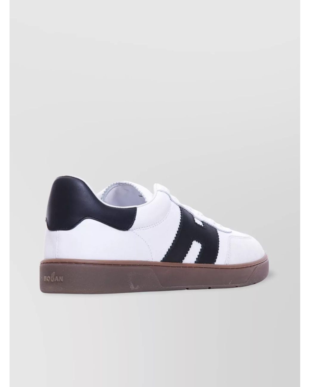 Hogan Metallic Leather Low-Top Sneakers for men