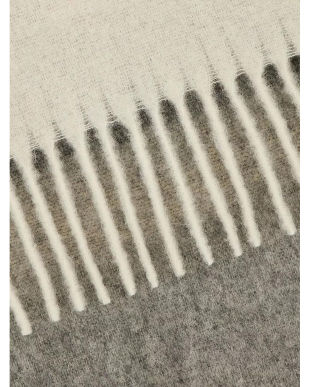 Marni Natural Mohair Alpaca Wool Scarf