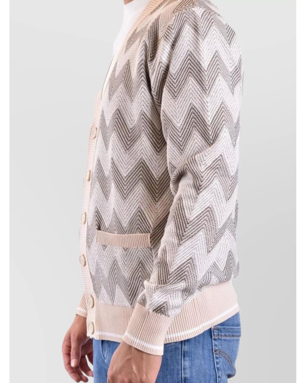 Missoni Gray Cardigan for men