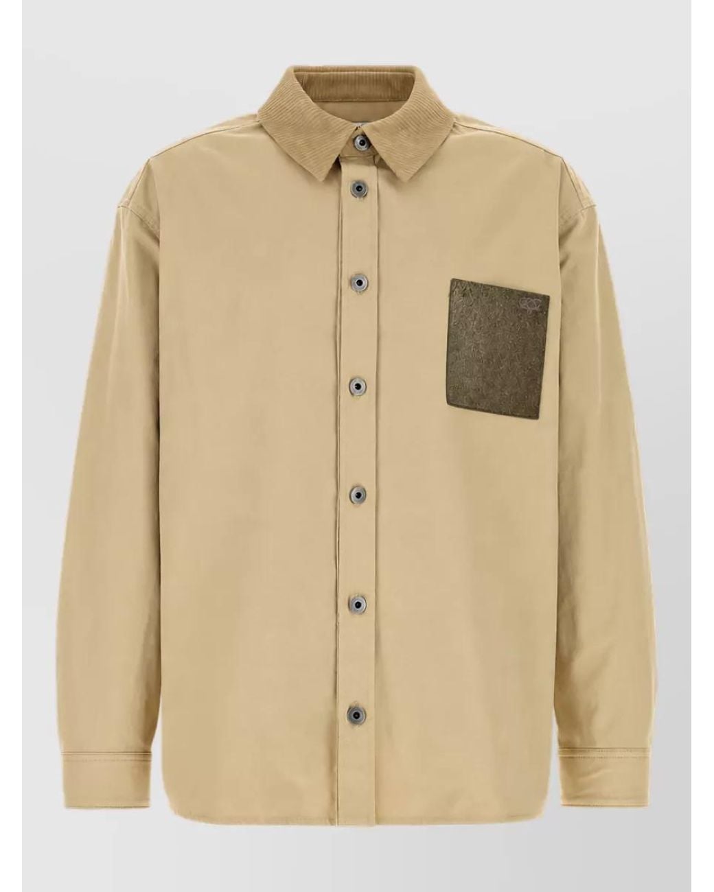 Loewe Natural Cotton Shirt Jacket for men