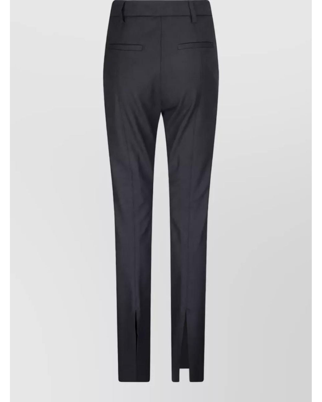 Thelatest Blue Straight-Leg Suit Trousers