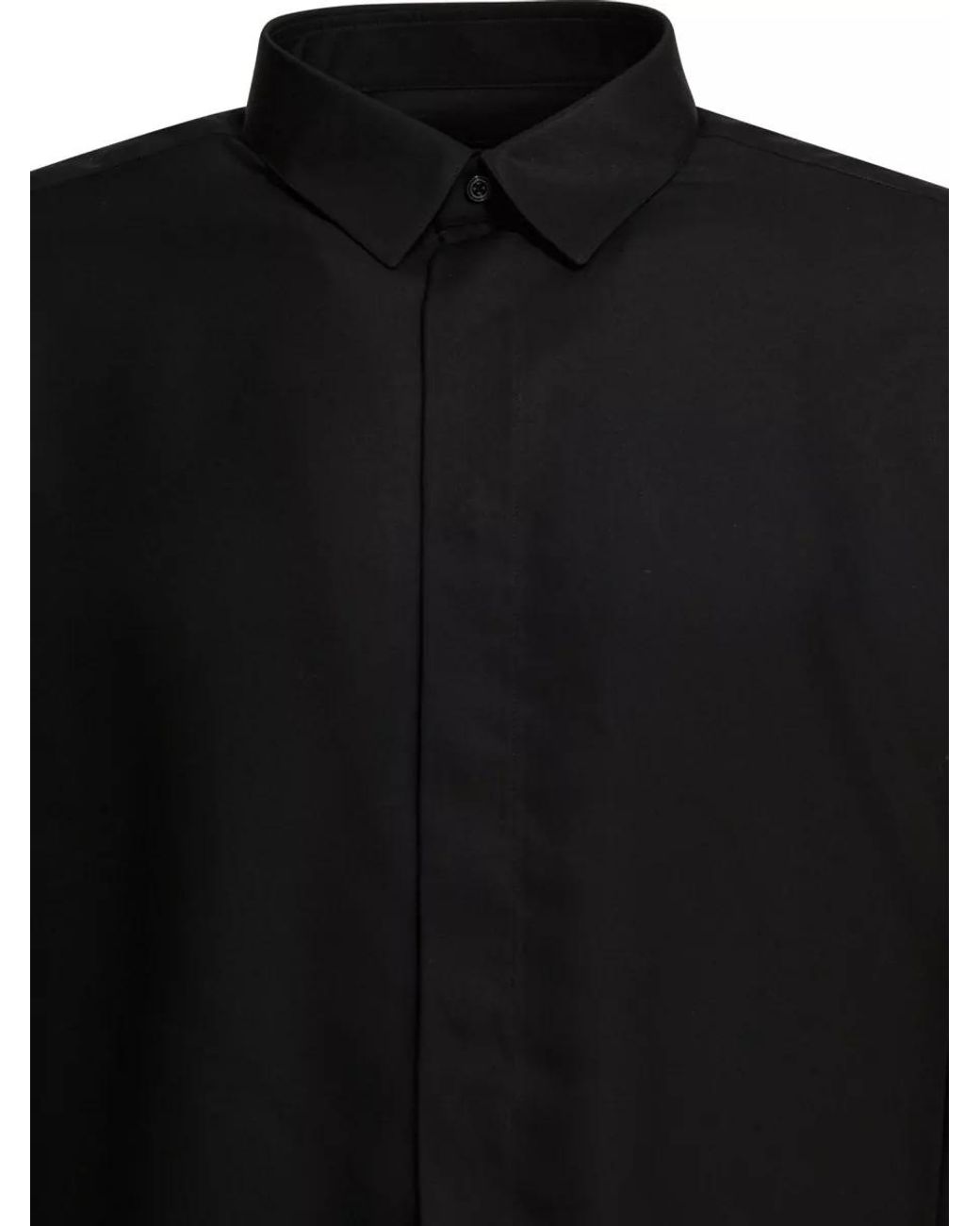 Tom Ford Black Silk Casual Shirt for men