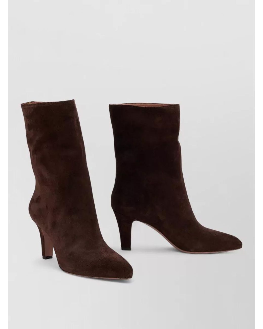 Paris Texas Brown Suede Ankle Boots