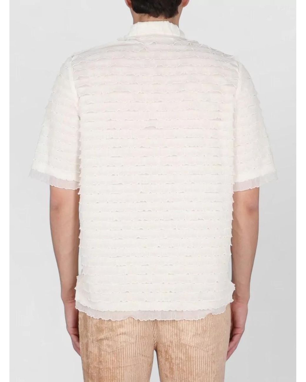 Séfr White Long-Sleeve Shirt for men