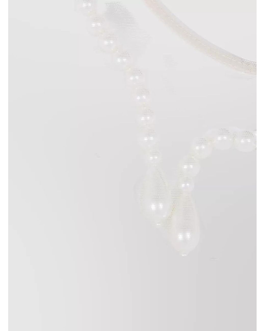 Simone Rocha White Embroidered Layered Midi Dress