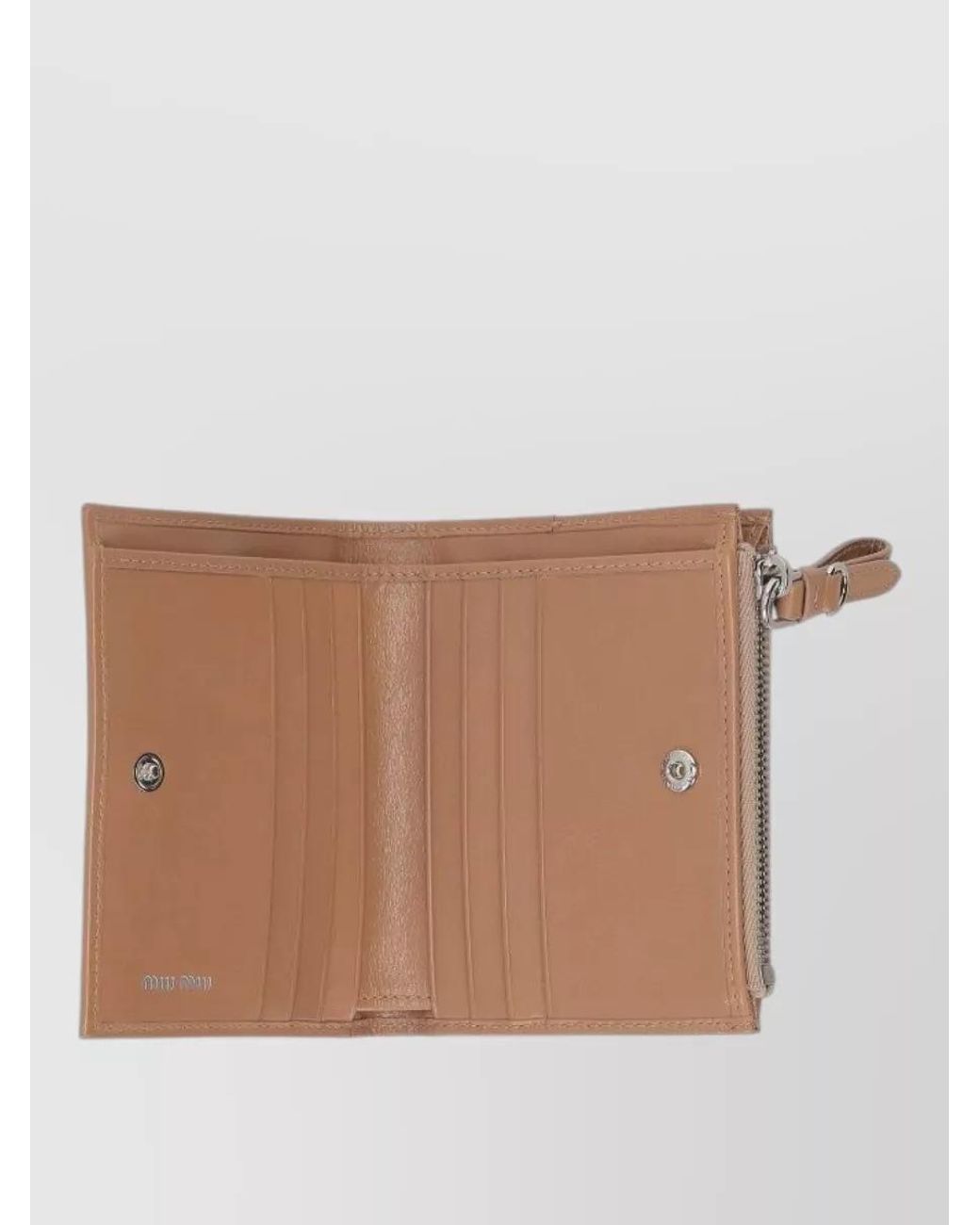 Miu Miu Natural Leather Purse