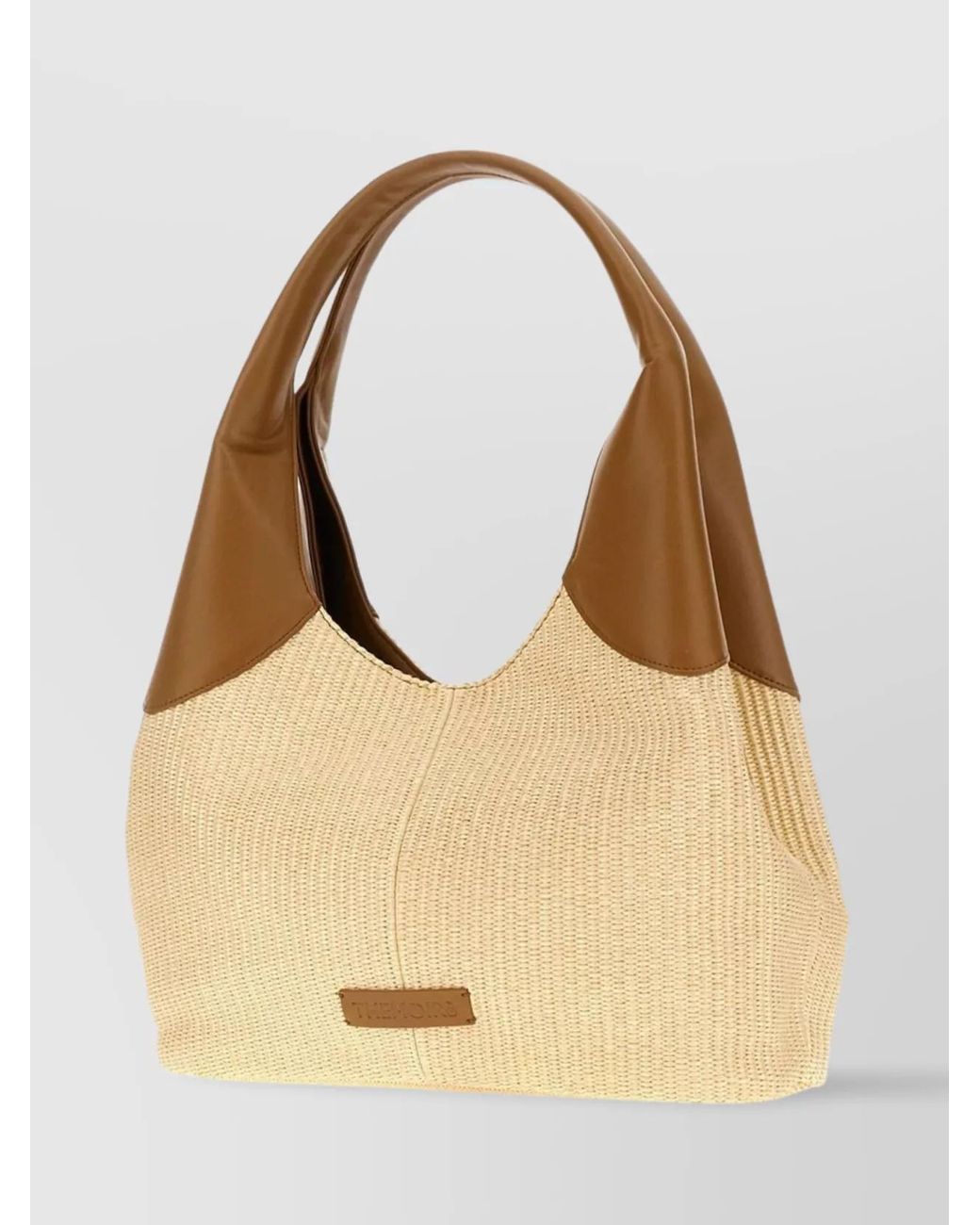 THEMOIRÈ Natural Straw Shoulder Bag