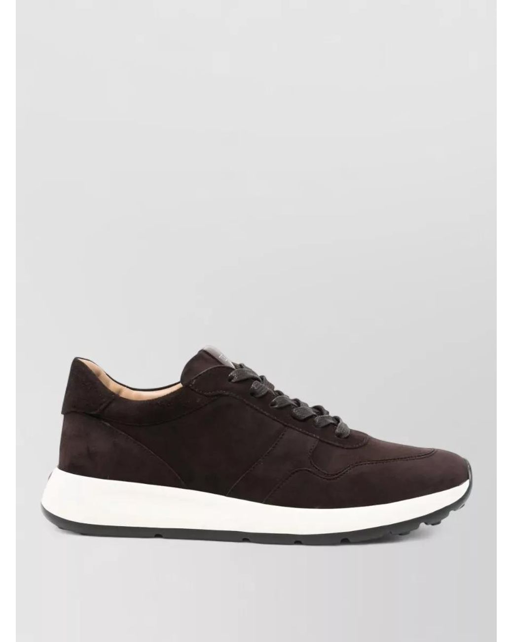 Tod's White Leather Low-Top Sneakers for men