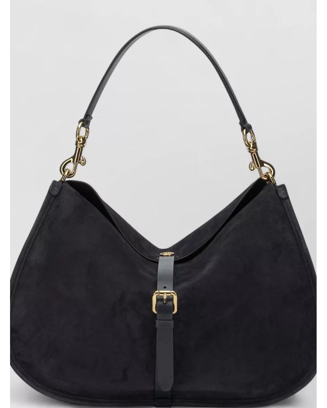 Etro Black Na Leather Tote Bag