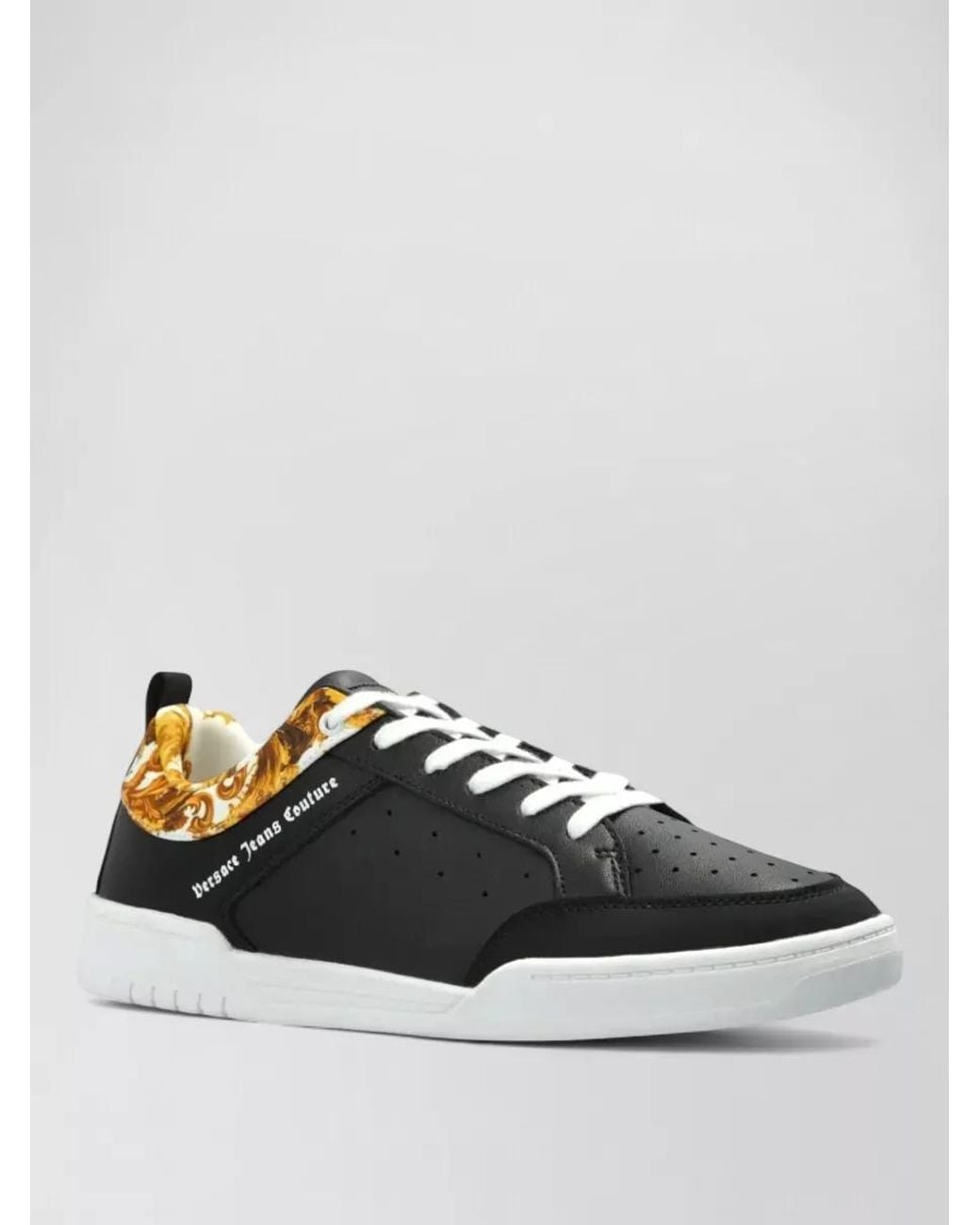 Versace Jeans Couture Multicolor Leather Low-Top Sneakers for men