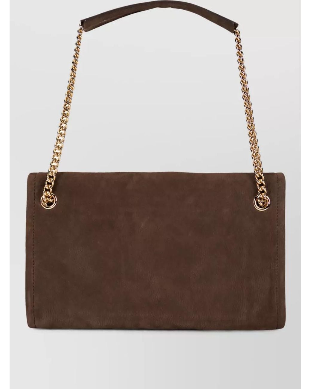 Orciani Brown Leather Shoulder Bag