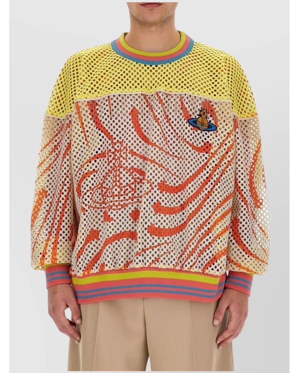 Vivienne Westwood Natural Oversized Sweatshirt for men